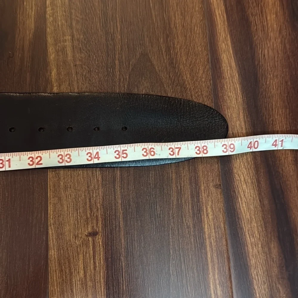 GAP Women’s Black Leather Belt Size Medium